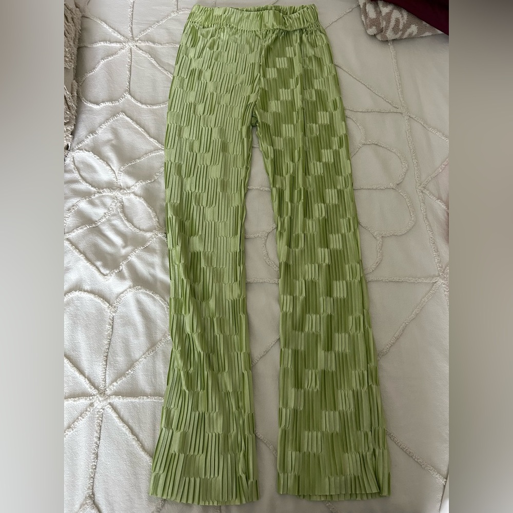 Green pants